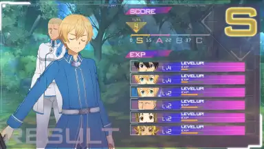 Captura de tela de Sword Art Online: Unleash Blading 2