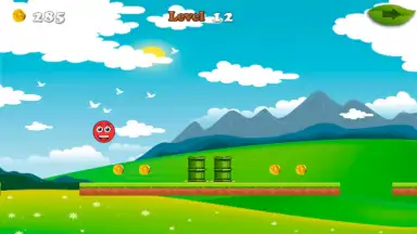 Captura de tela de Red Ball 1 5