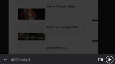 Captura de tela de NPO Radio 2 3