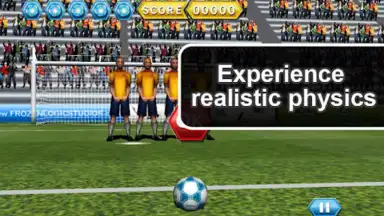 Captura de tela de Soccer Free Kicks 2