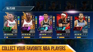 Captura de tela de NBA 2K Mobile 2