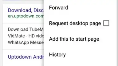 Captura de tela de Turbo Browser 6