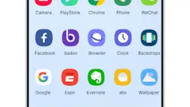 Captura de tela de Galaxy Launcher 1