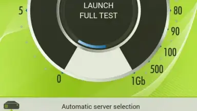 Captura de tela de nPerf Speed Test 9
