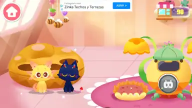 Captura de tela de Little Panda's Kitty World 1