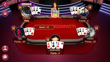 Captura de tela de Teen Patti Octro 10