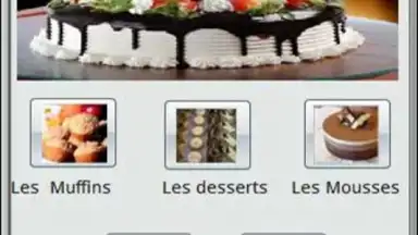 Captura de tela de Recettes patisseries 5