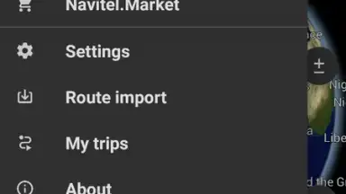 Captura de tela de Navitel Navigator 9