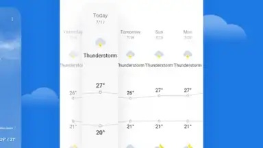 Captura de tela de Weather - By Xiaomi 3