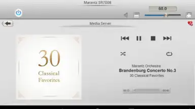 Captura de tela de Marantz Remote App 5