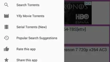 Captura de tela de Laura Android's Best Torrent Search 3