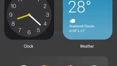 Captura de tela de Launcher iOS 17 2