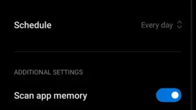 Captura de tela de Xiaomi Cleaner 7
