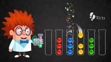 Captura de tela de Ball Sort Master - Puzzle Game 9