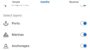 Captura de tela de MarineTraffic 2