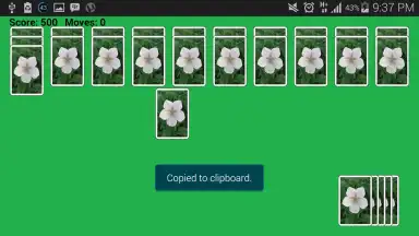Captura de tela de Spider Solitaire Game 5