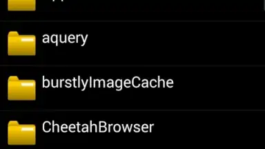 Captura de tela de Android File Manager 1