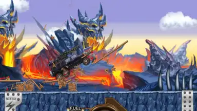 Captura de tela de Monster Dash: Hill Racer 2