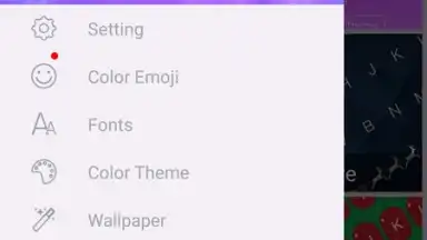 Captura de tela de Emoji Keyboard - CrazyCorn 3