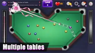 Captura de tela de Super Billiards Real 8 Ball 5