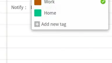 Captura de tela de GO Note Widget 1