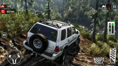 Captura de tela de Offroad Car Simulator Game 1