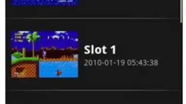 Captura de tela de Sega Emulator 1