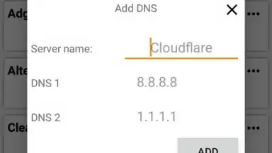 Captura de tela de DNS Smart Changer 2