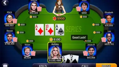 Captura de tela de Texas Holdem - Poker Series 5