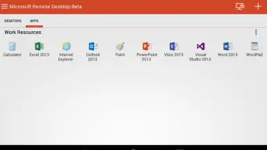Captura de tela de Microsoft Remote Desktop Beta 12