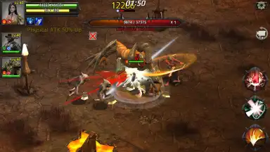 Captura de tela de Ultimate Heroes 6