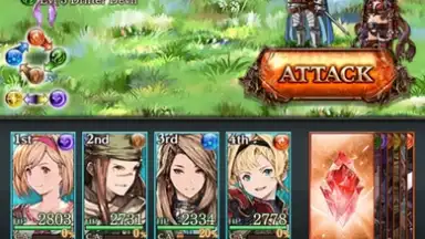 Captura de tela de Granblue Fantasy 1