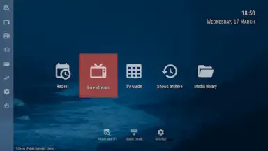 Captura de tela de OTT Player 4