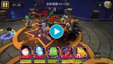 Captura de tela de Rush of Heroes 1