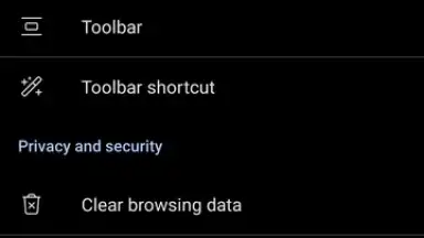 Captura de tela de Kiwi Browser 11