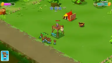 Captura de tela de Talking Tom Camp 2