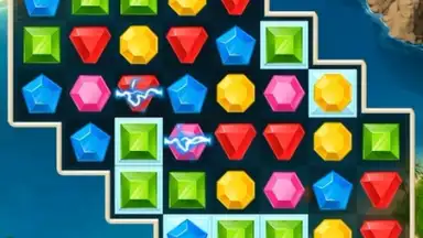 Captura de tela de Jewels Planet 2
