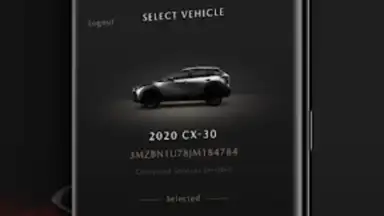 Captura de tela de MyMazda 6