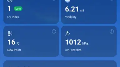 Captura de tela de Live Weather: Radar & Widgets 6