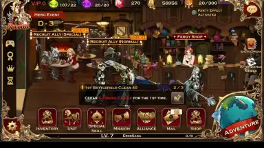 Captura de tela de Exos Saga 2