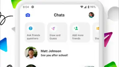 Captura de tela de Facebook Messenger Kids 9