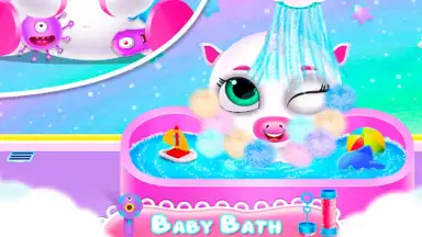 Captura de tela de Pregnant Mom & Babyshower Game 7