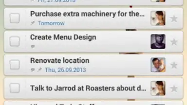 Captura de tela de Wunderlist 2