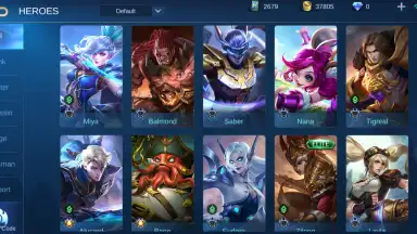 Captura de tela de Mobile Legends 3