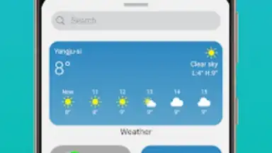 Captura de tela de iOS 17 Launcher - Phone 15 Pro 1