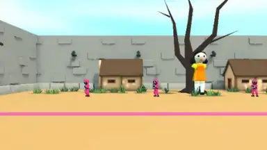 Captura de tela de Pink Game: Squid, Fish Game 5