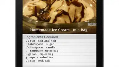 Captura de tela de Dessert Recipes Free 8
