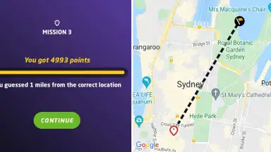 Captura de tela de GeoGuessr 6