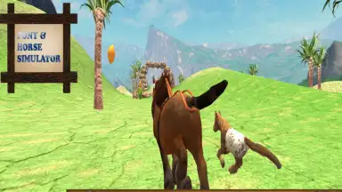 Captura de tela de Pony Horse Simulator Kids 3D 9