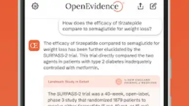 Captura de tela de OpenEvidence 6